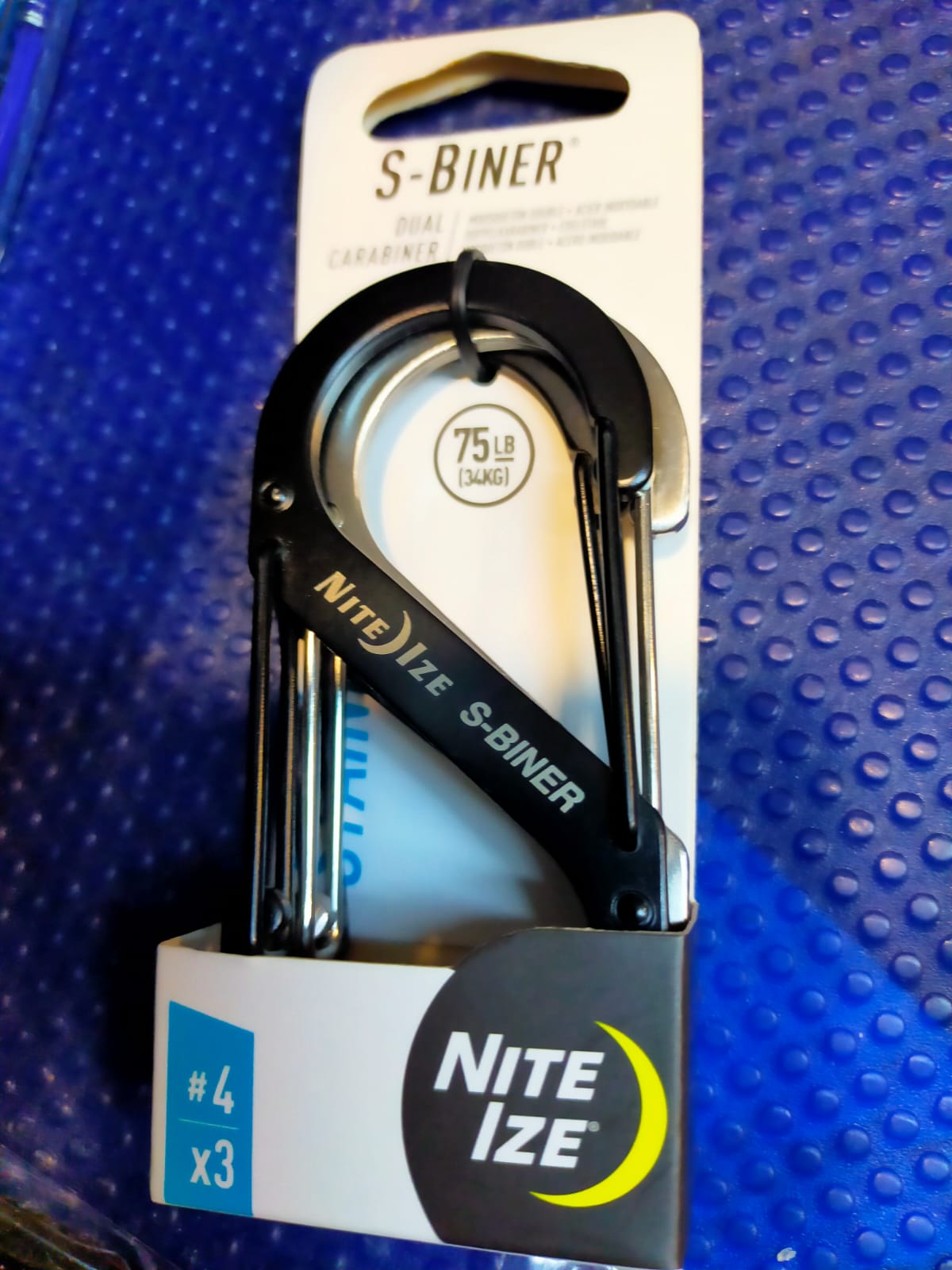 Niteize S-Biner Dual Carabiner Stainless / Aluminum #1,#2,#3,#4,#5 - carry things freely - Backpackers Gallery