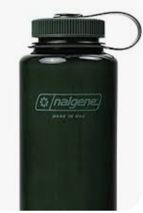 Nalgene 1L /32 oz  Wide Mouth BPA Free Water Bottle - Backpackers Gallery