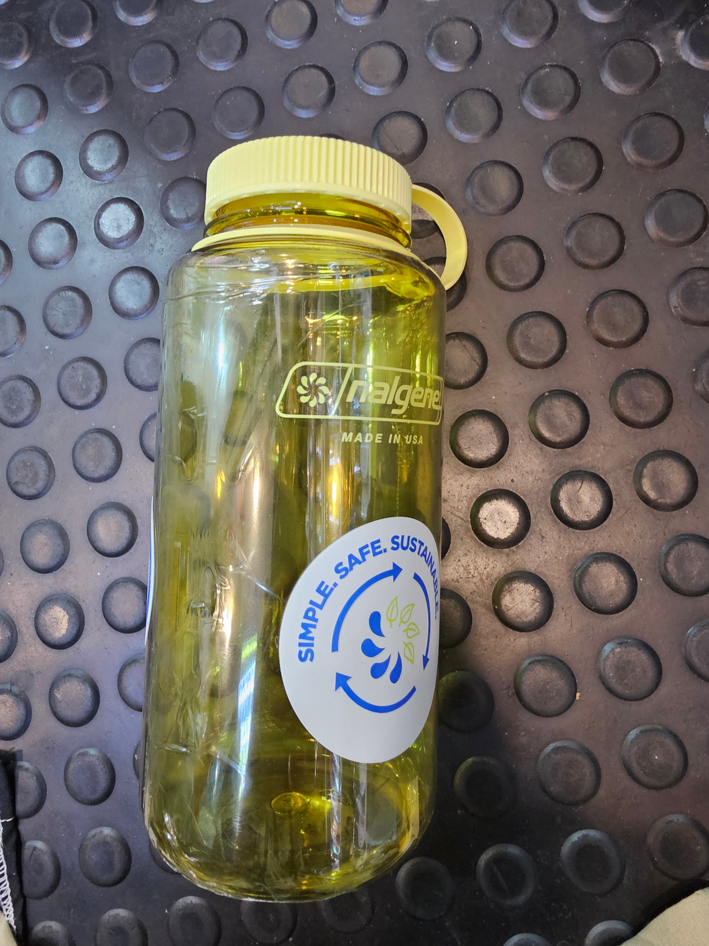 Nalgene 1L /32 oz  Wide Mouth BPA Free Water Bottle - Backpackers Gallery