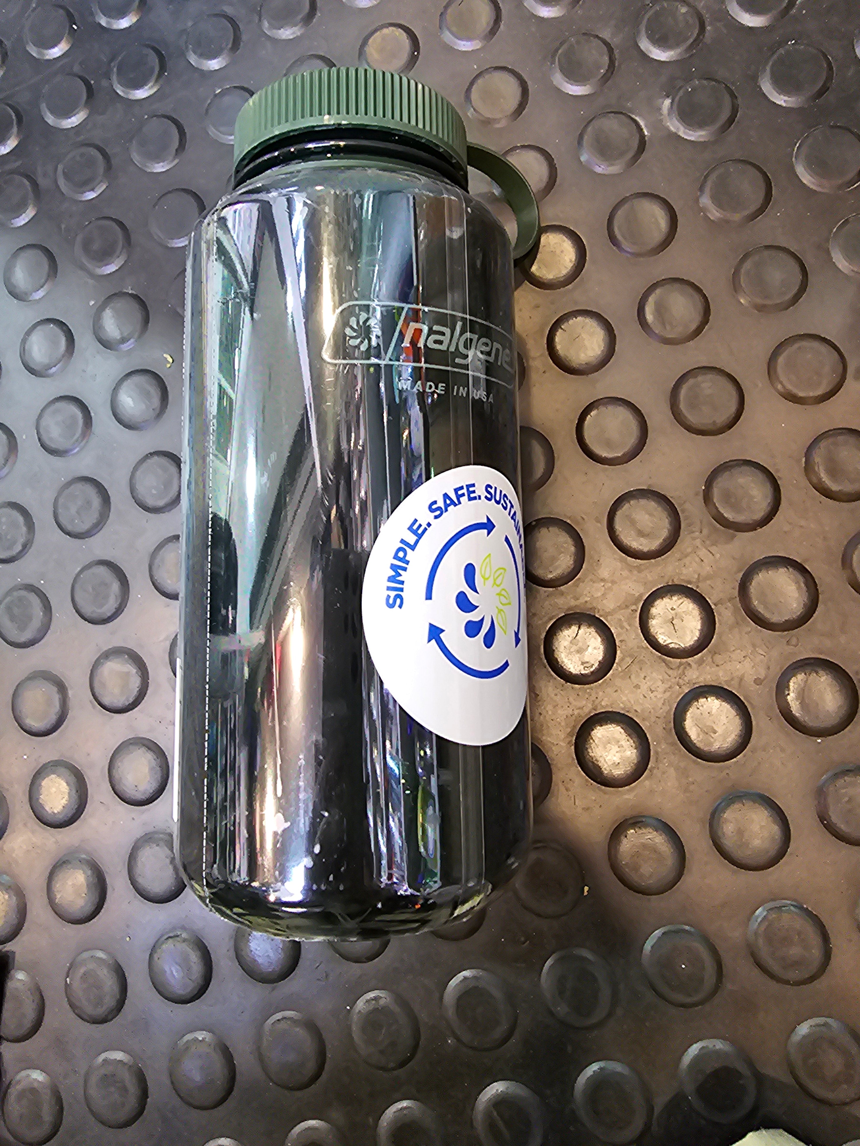 Nalgene 1L /32 oz  Wide Mouth BPA Free Water Bottle - Backpackers Gallery