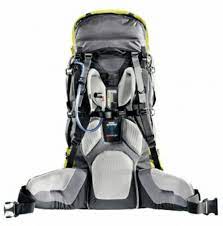 Deuter Air Contact 45+10 Qw Granite Black For Hiking, Trekking, Travel - Backpackers Gallery