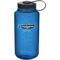 Nalgene Wide Mouth 1L/32Oz Bpa Free Water Bottle - Backpackers Gallery