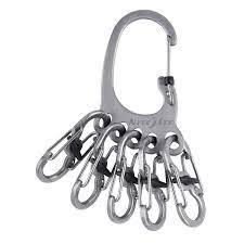 Niteize S-Biner Dual Carabiner Stainless / Aluminum #1,#2,#3,#4,#5 - carry things freely - Backpackers Gallery