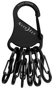 Niteize S-Biner Dual Carabiner Stainless / Aluminum #1,#2,#3,#4,#5 - carry things freely - Backpackers Gallery