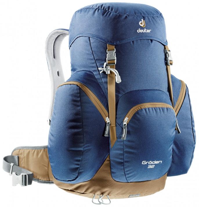 Deuter Groden 32  blue -light weight air mesh for trek, bike - Backpackers Gallery