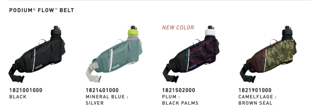 Camelbak Flash Belt / Podium Flow Belt /Delaney Belt  -  BPA Free Water Bottle Waist Pouch - For Run , Bike - Backpackers Gallery
