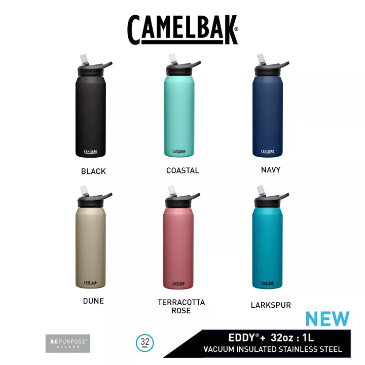 CamelBak Eddy+ 25 oz. Insulated Stainless Steel Bottle, Dusk Blue