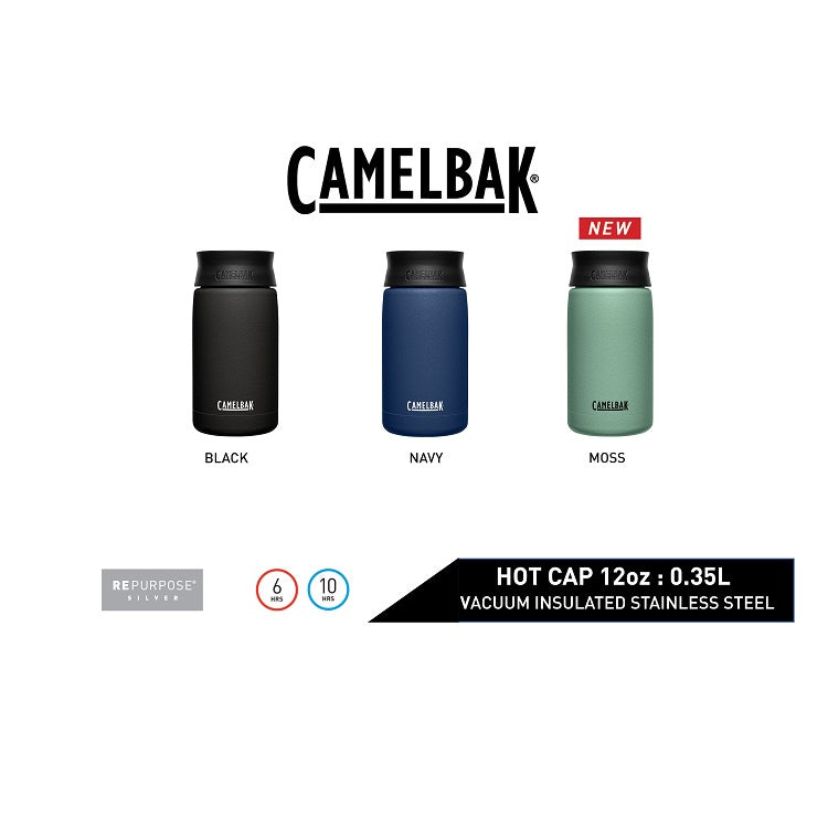 CamelBak Insulated Hot Cap Stainless Steel Bottles For travel / Work –  Backpackers Gallery