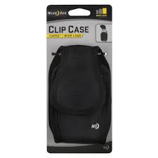 Niteize Clip Case Cargo Wide Load - Protective, Clipable Phone Holder For Your Belt Or Waistband -  Black - Backpackers Gallery
