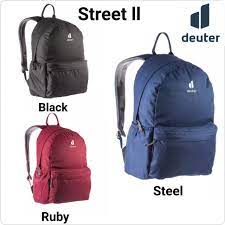 Deuter - Summer,Street, Street ll - Lightweight Back Support School Bag For Age 7-16 - Backpackers Gallery