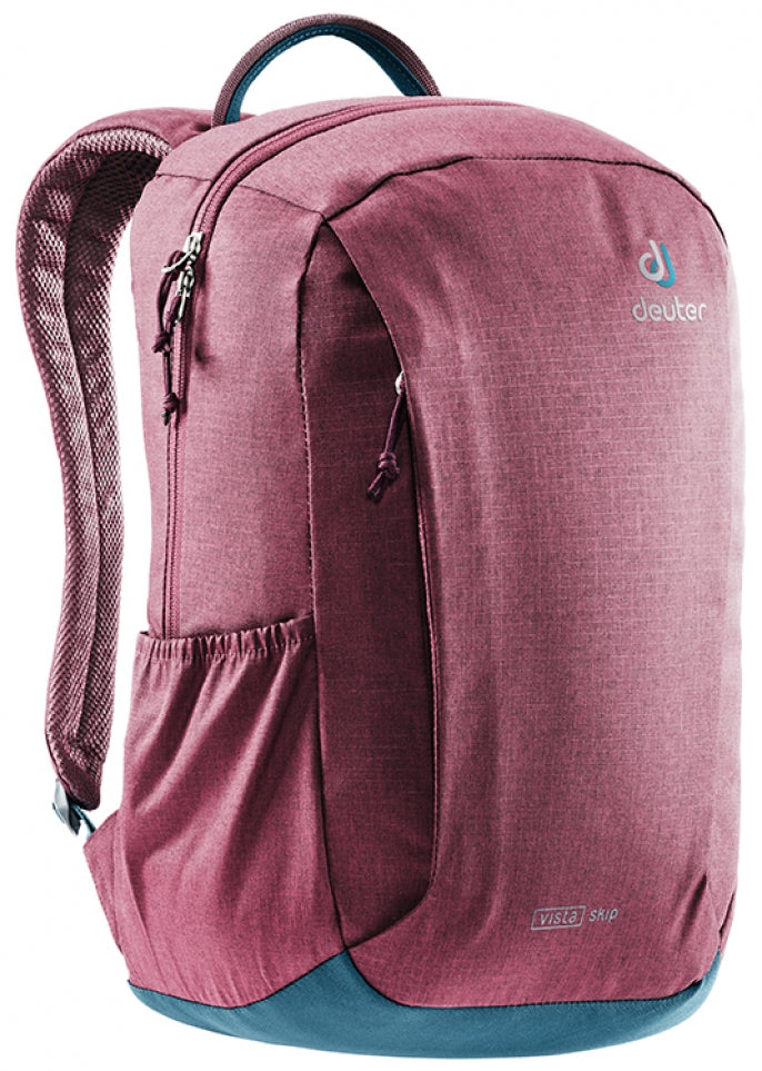 Deuter Daypack Vista Skip (2019) Maroon-Arctic - Backpackers Gallery backpacks bag